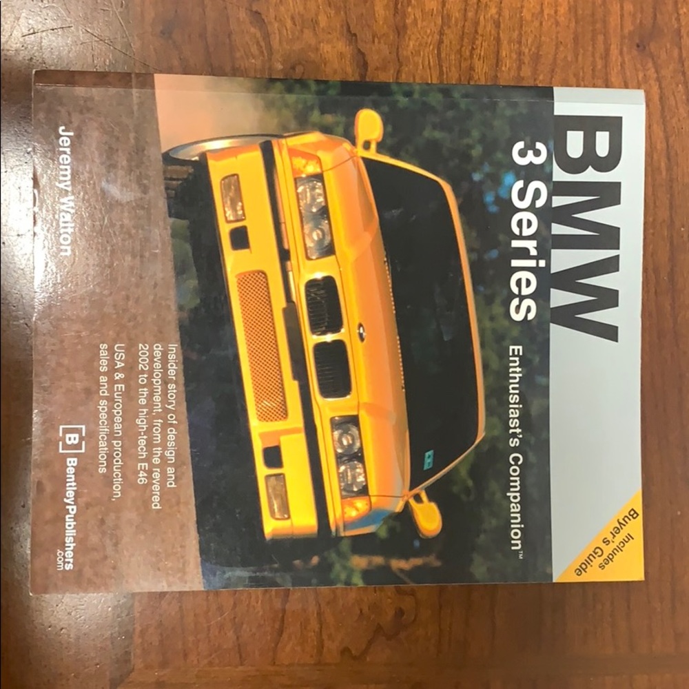 Two books BMW 3 series